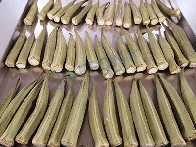 秋葵凍干：蔬菜凍干技術(shù)應(yīng)用秋葵冷凍干燥加工